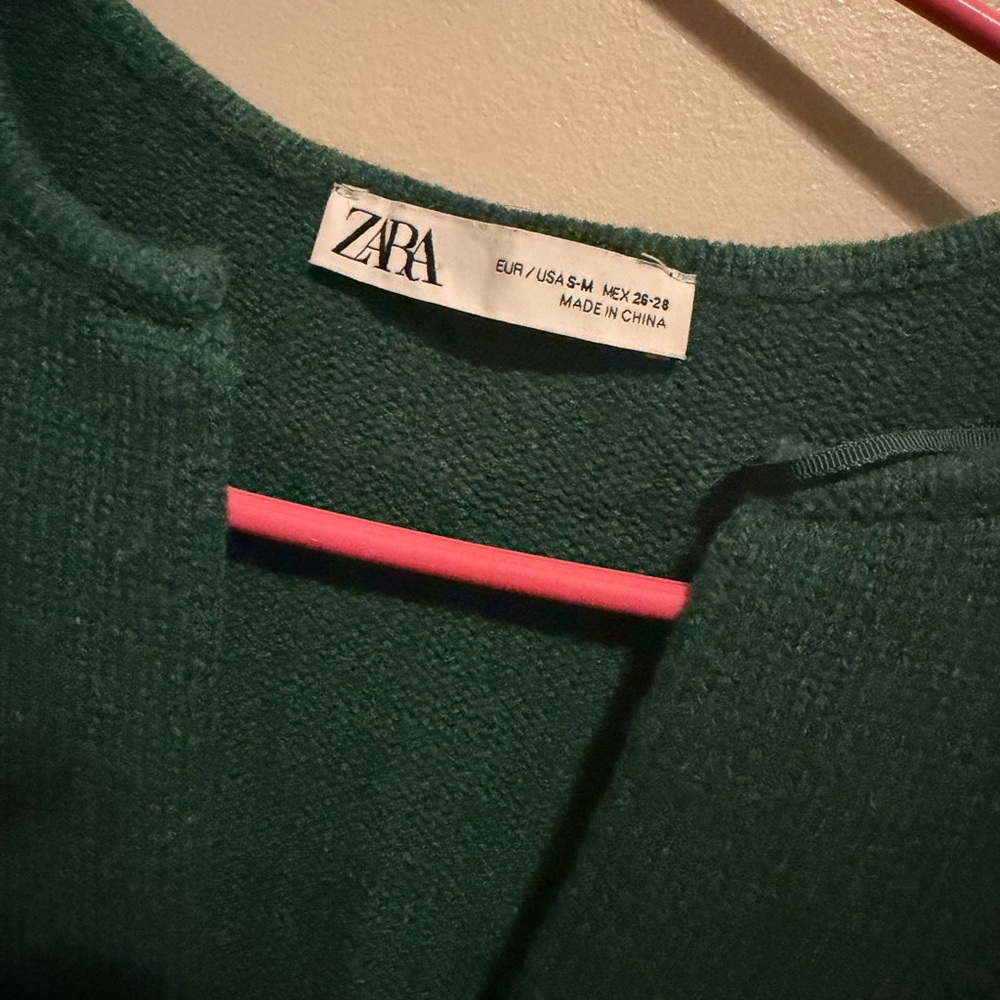 Zara Women's Teal sweater
